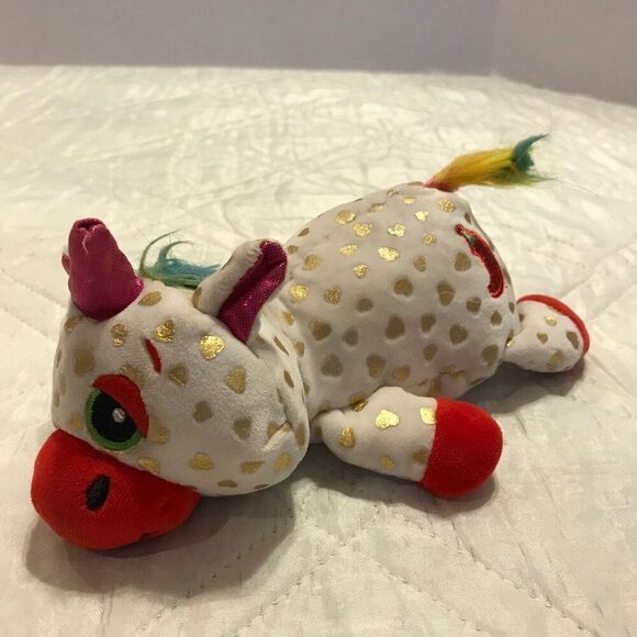 Cutetitos Unicornitos gold hearts Plush Animal Surprise Unicorn Chili H1‎ - Picture 1 of 4